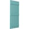 Ekena Millwork Americraft 5-Board, 3 Batten Exterior Real Wood Spaced Board-n-Batten Shutters, ARW401SB519X38PTH, PR ARW401SB519X38PTH - alternate 2